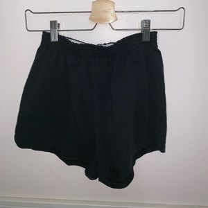 black soffe shorts